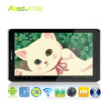 Phone Call Tablet 2 SIM card 7 inch P1000, MTK6515, Android4.1, Wifi, 2G GSM Monster Phones, GPS, Bluetooth, FM